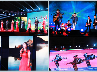 365官网在滨湖校区举办“七彩滨湖 山水悠长”2016迎新晚会