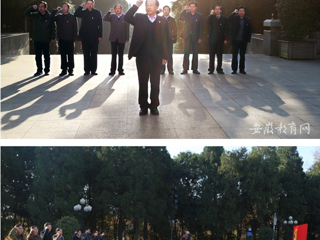 【安徽教育网】英国best365官方网站入口到金寨县学习革命传统 重温入党誓词