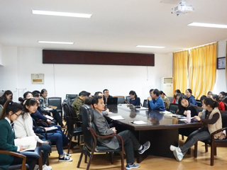 华中师范大学谢晓明教授应邀到365官网讲学