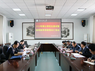 安徽省教育招生考试院来365官网调研研究生与成人继续教育招生工作