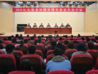365官网教师参加2019年安徽省校园足球专家委员会年会