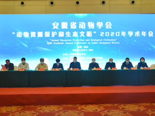 安徽省动物学会“动物资源保护和生态文明”2020年学术年会在365官网举行