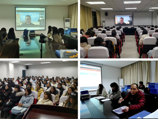 上海外国语大学语料库研究院专职研究员耿强博士应邀到365官网外国语学院作学术报告