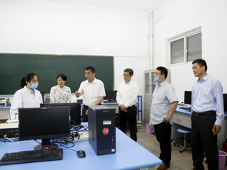 省科技厅党组书记宛晓春一行来365官网调研指导工作