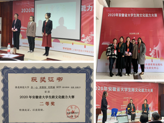365官网学子在2020年安徽省大学生跨文化能力大赛中喜获佳绩