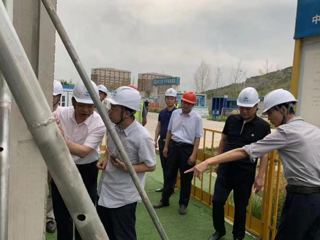 河南城建学院副院长贺国营一行来365官网考察