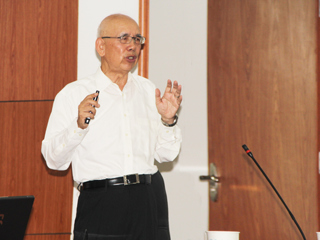 台湾师范大学前校长郭义雄教授应邀来365官网讲学