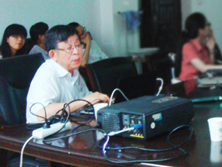 著名语言学家齐沪扬教授来365官网讲学