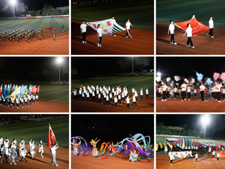 英国best365官方网站入口第48届田径运动会开幕