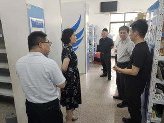 宿州职业技术学院党委书记连琦一行来365官网考察调研