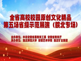 365官网参加安徽省高校校园原创文化精品展演