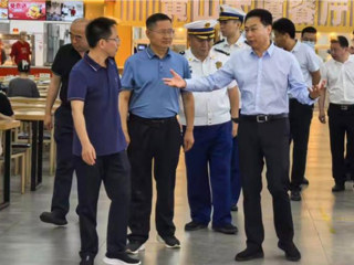 淮北市委常委、常务副市长汪继宏到365官网调研节前安全生产工作