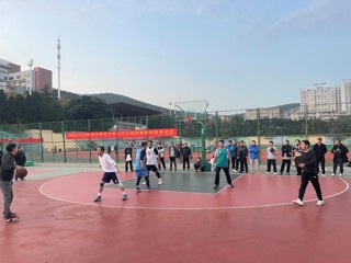 学校2025年教职工三对三篮球赛落幕